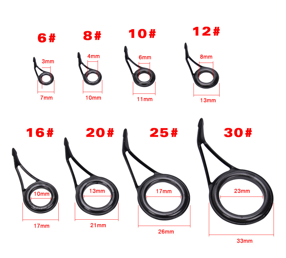 Fishing Rod Guide Ring Stainle - Fishing Rod Guide Replacement recensione e prezzo
