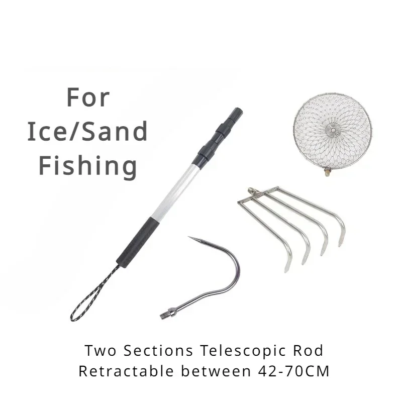 Stainless Steel Telescopic Rod - Fishing Rod Ice recensione e prezzo