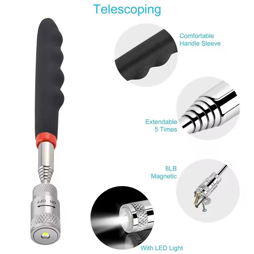 Telescopic Magnetic Pen with L - Fishing Rod Travel recensione e prezzo