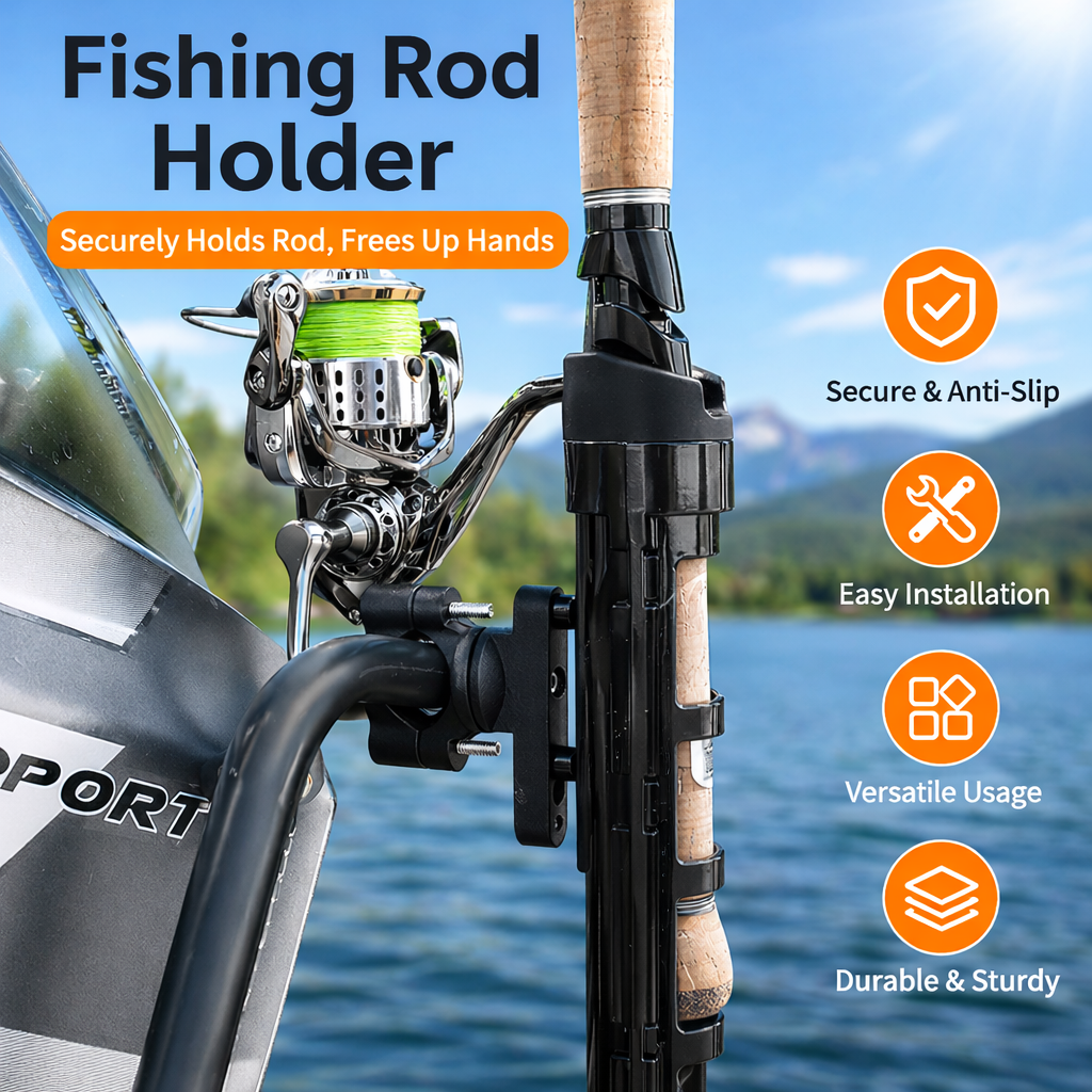 Adjustable Fishing Rod Holder  - Fishing Rod Spinning recensione e prezzo