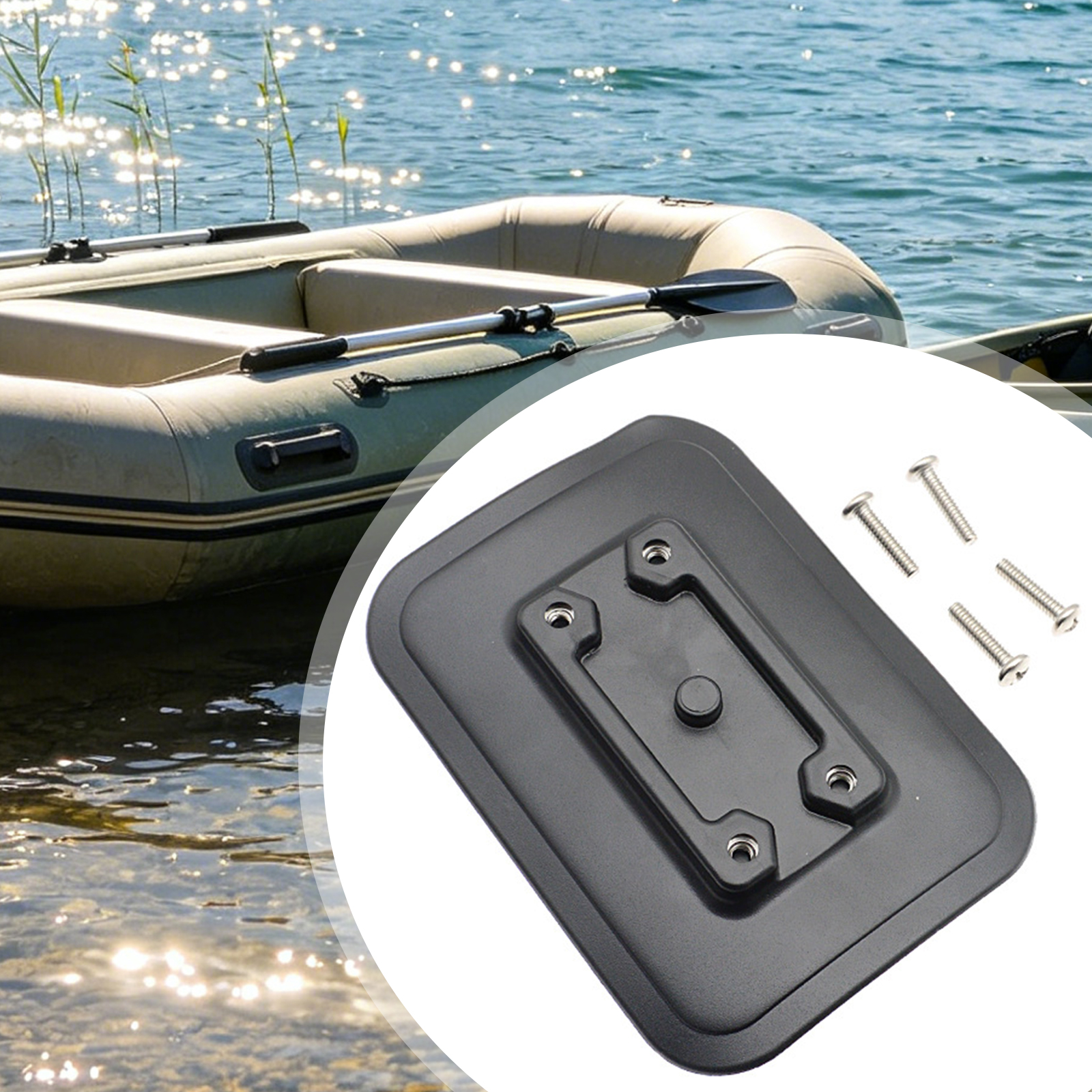 1 Set Inflatable Boat Fishing  - Fishing Rod Holder recensione e prezzo