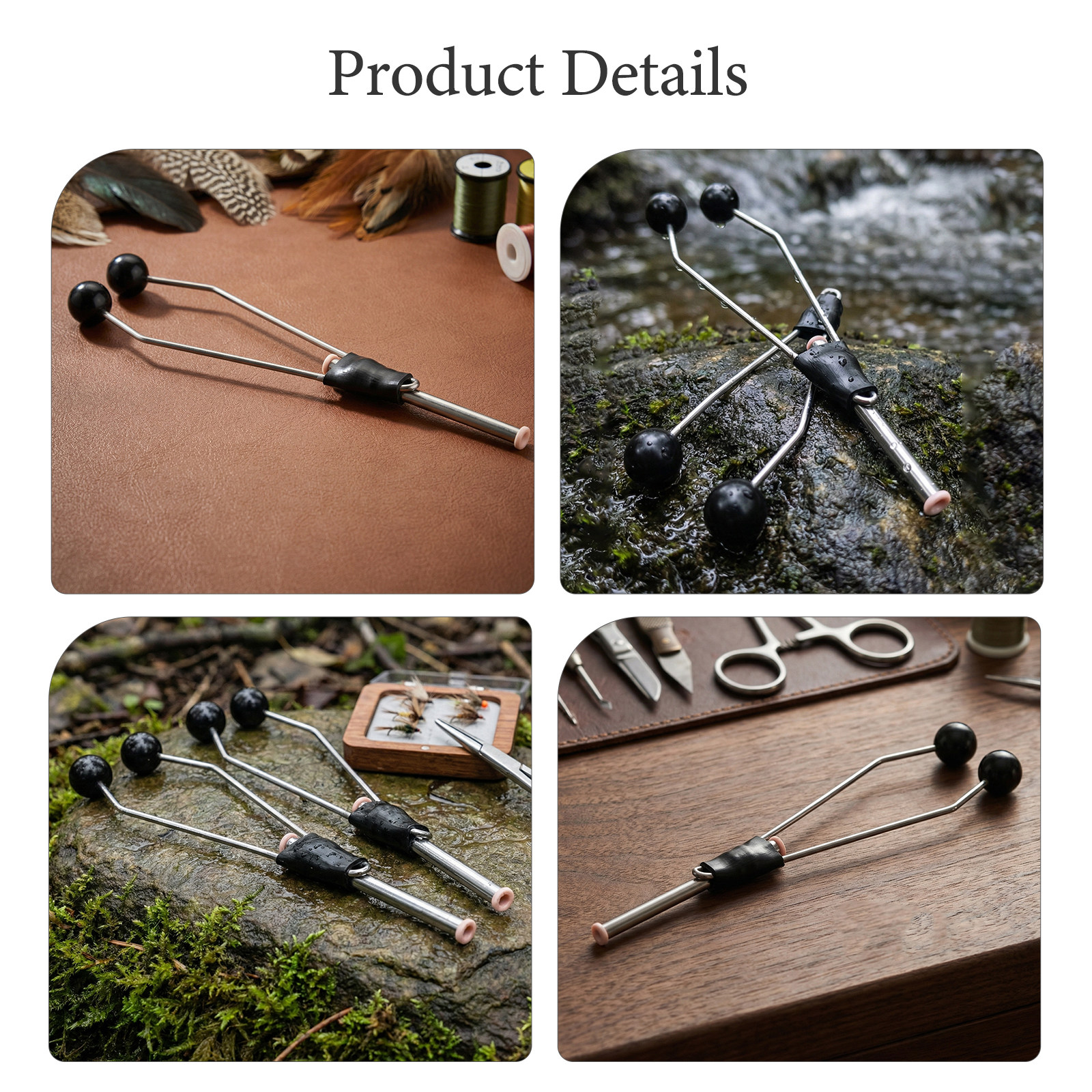 2Pcs Fly Tying Ceramic Tube Bo - Fishing Rod Fly recensione e prezzo