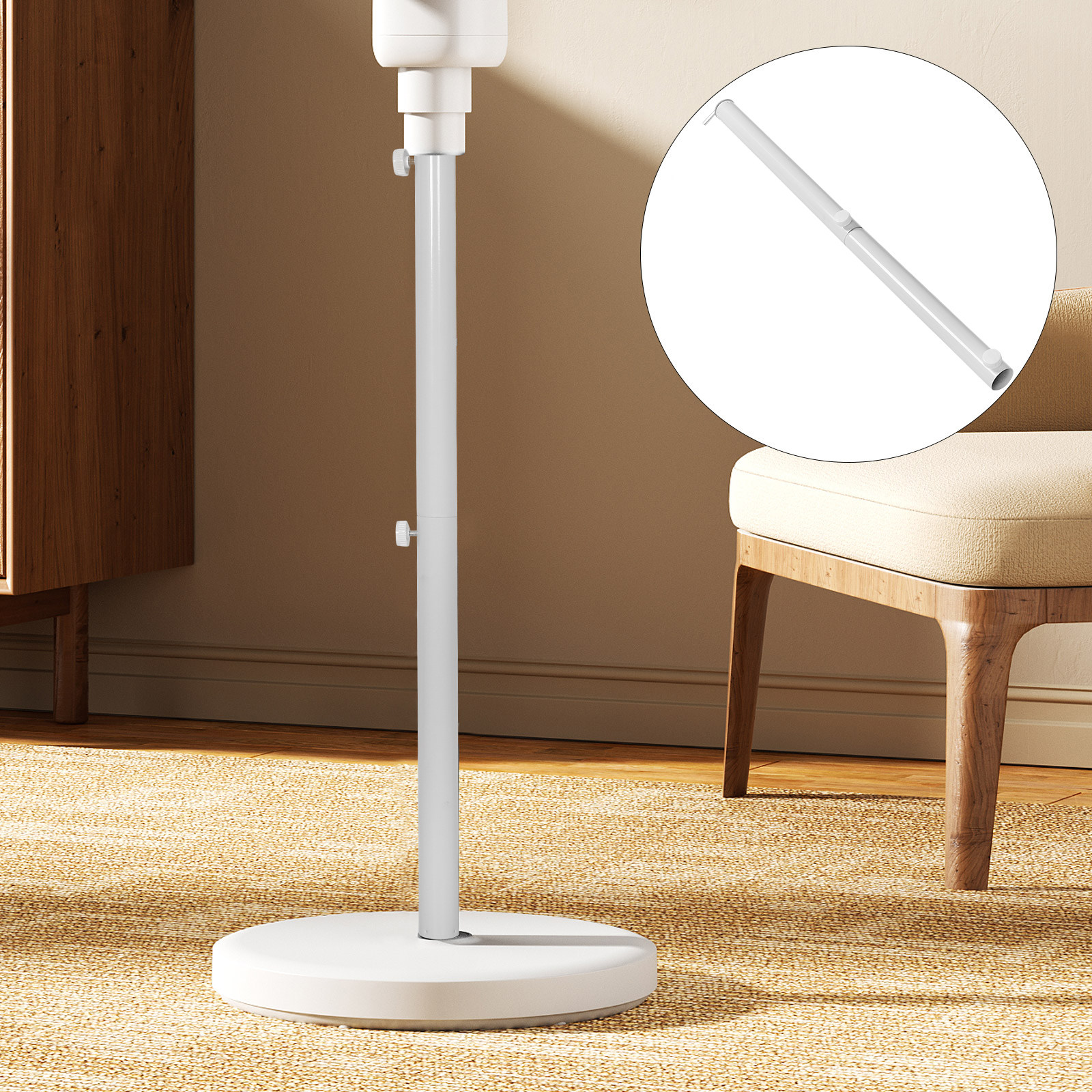 Electric Fan Support Column Te - Fishing Rod Holder recensione e prezzo