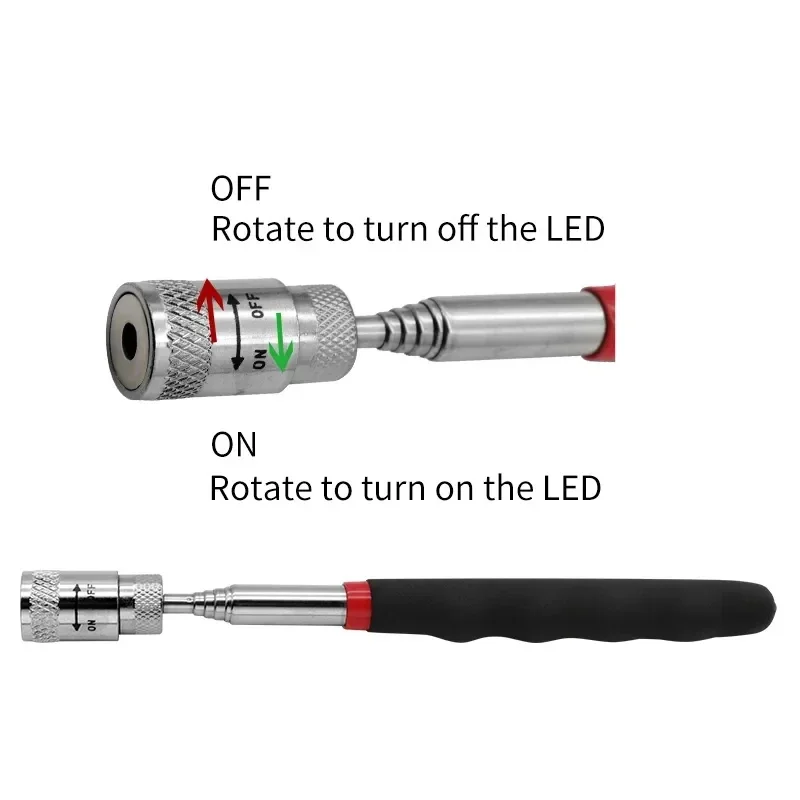 Telescopic Magnetic Pen with L - Fishing Rod Travel recensione e prezzo