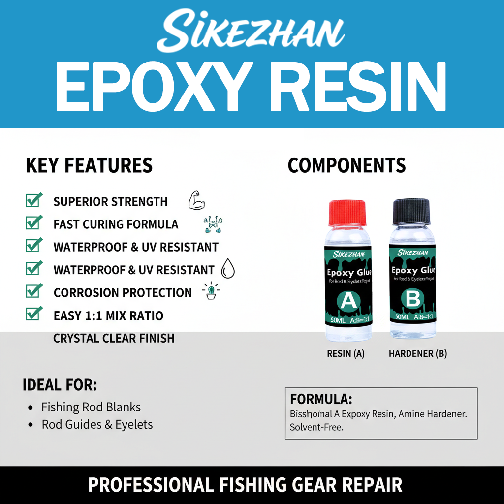 AB Epoxy 1:1 for Fishing Rod R - Fishing Rod Building Kit recensione e prezzo