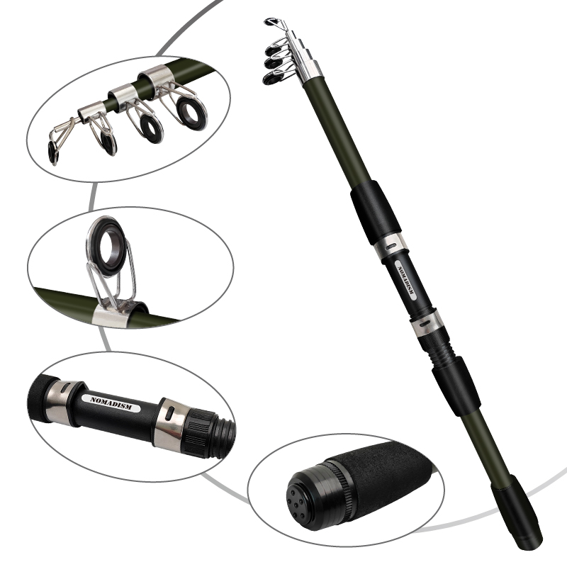 1.65m Super Lightweight Carbon - Fishing Rod Spinning recensione e prezzo