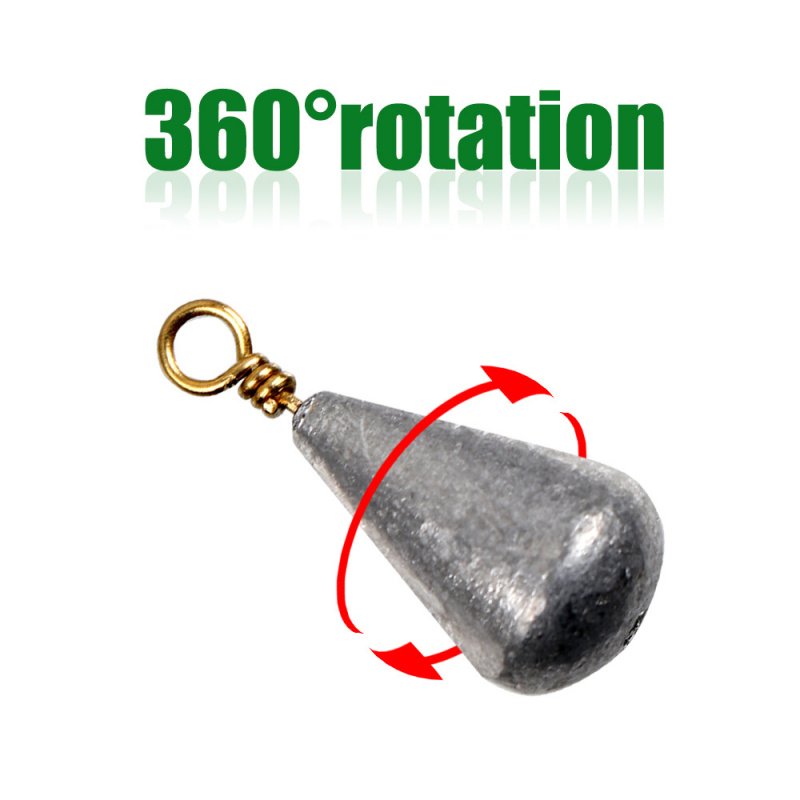 21PCSBoxed olive-shaped lead s - Fishing Rod Casting recensione e prezzo