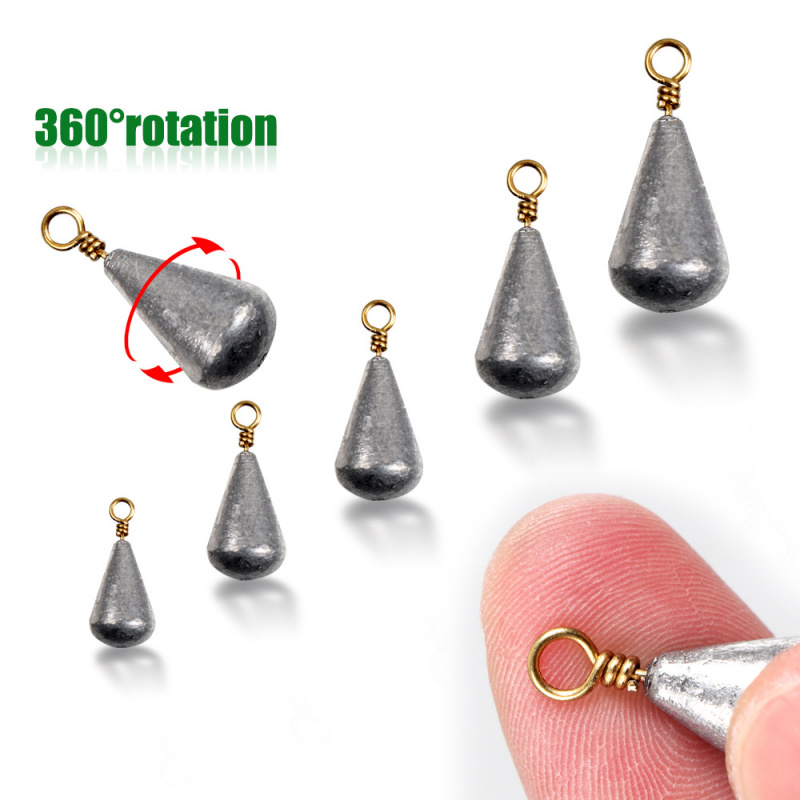 21PCSBoxed olive-shaped lead s - Fishing Rod Casting recensione e prezzo