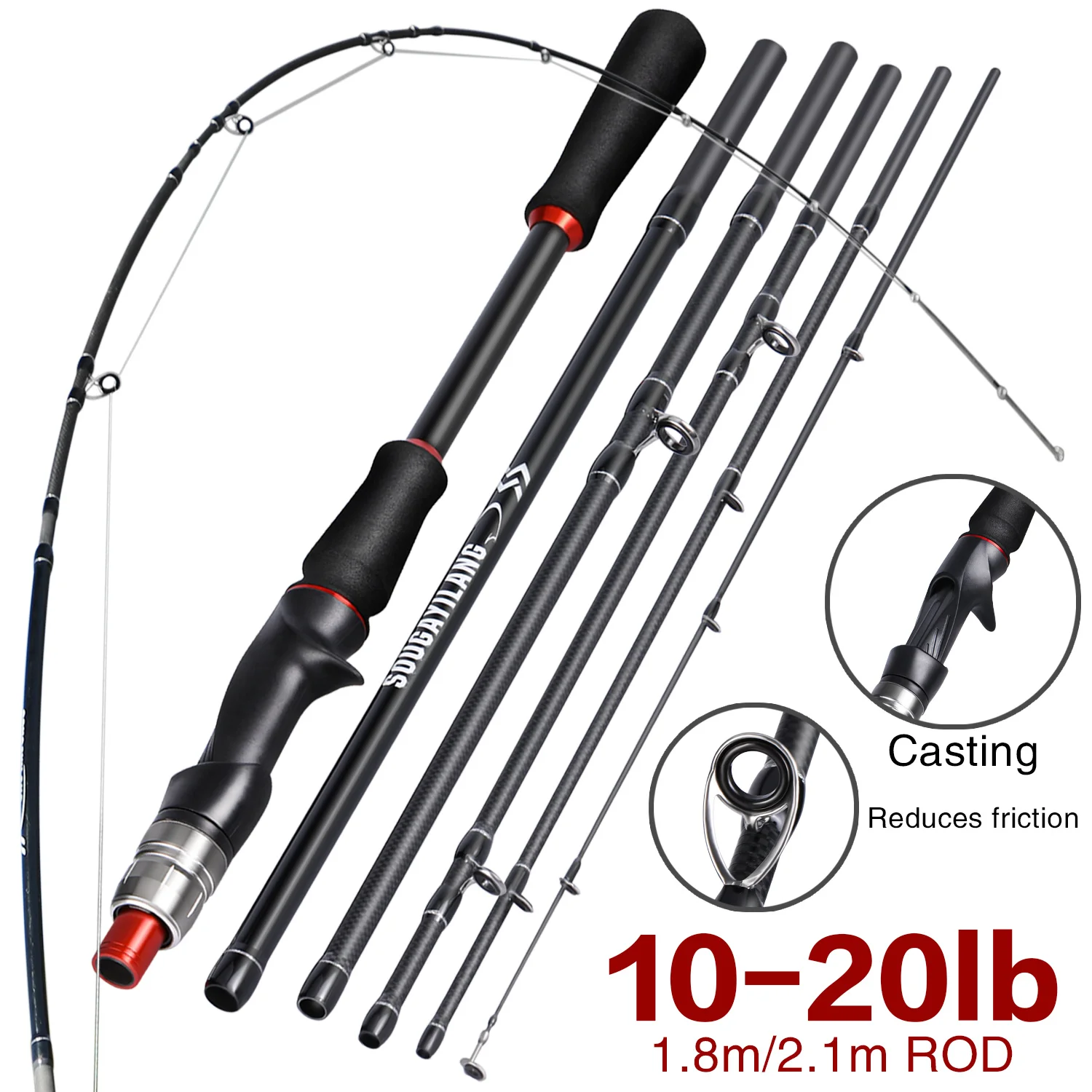 Sougayilang Lure Fishing Rod 1 - Fishing Rod Surf recensione e prezzo