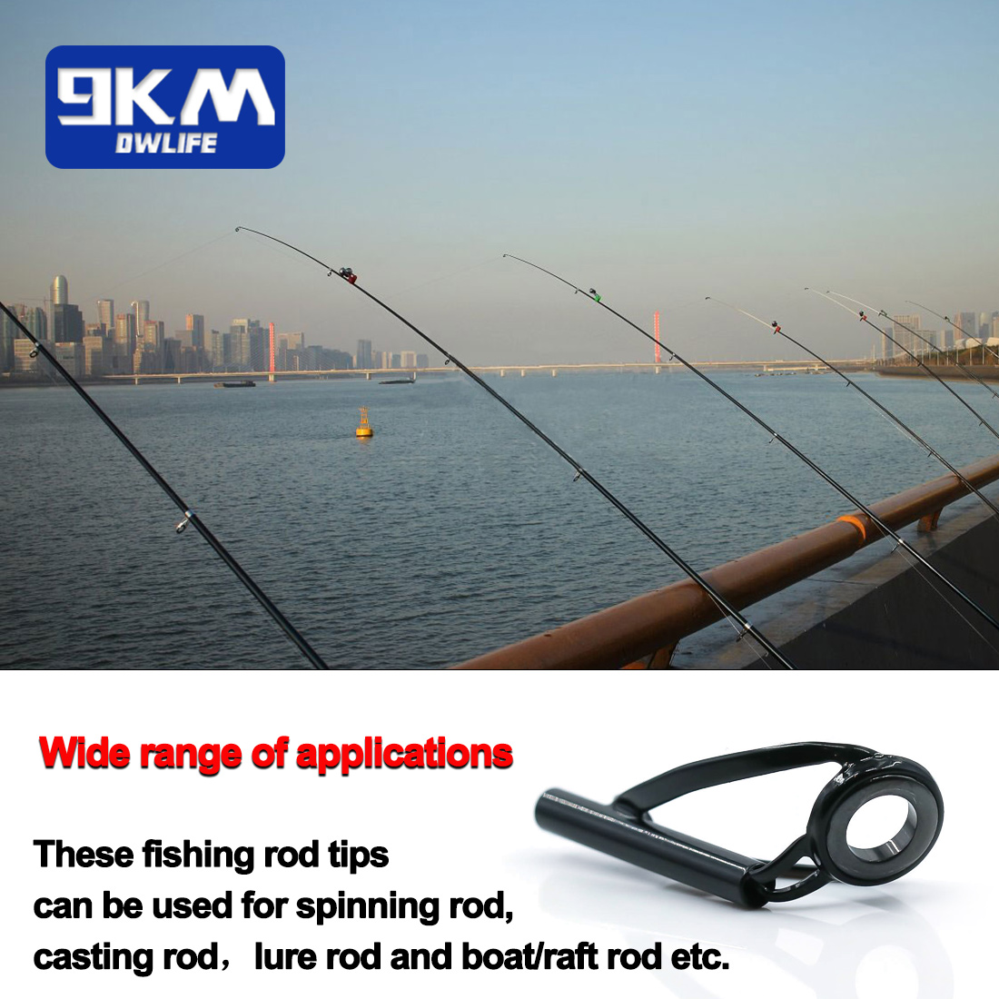 Fishing Rod Guide Tip Repair K - Fishing Rod Tip Replacement recensione e prezzo
