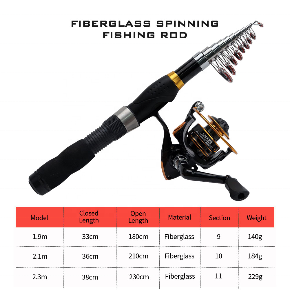 Portable Collapsible Ultraligh - Fishing Rod Spinning recensione e prezzo