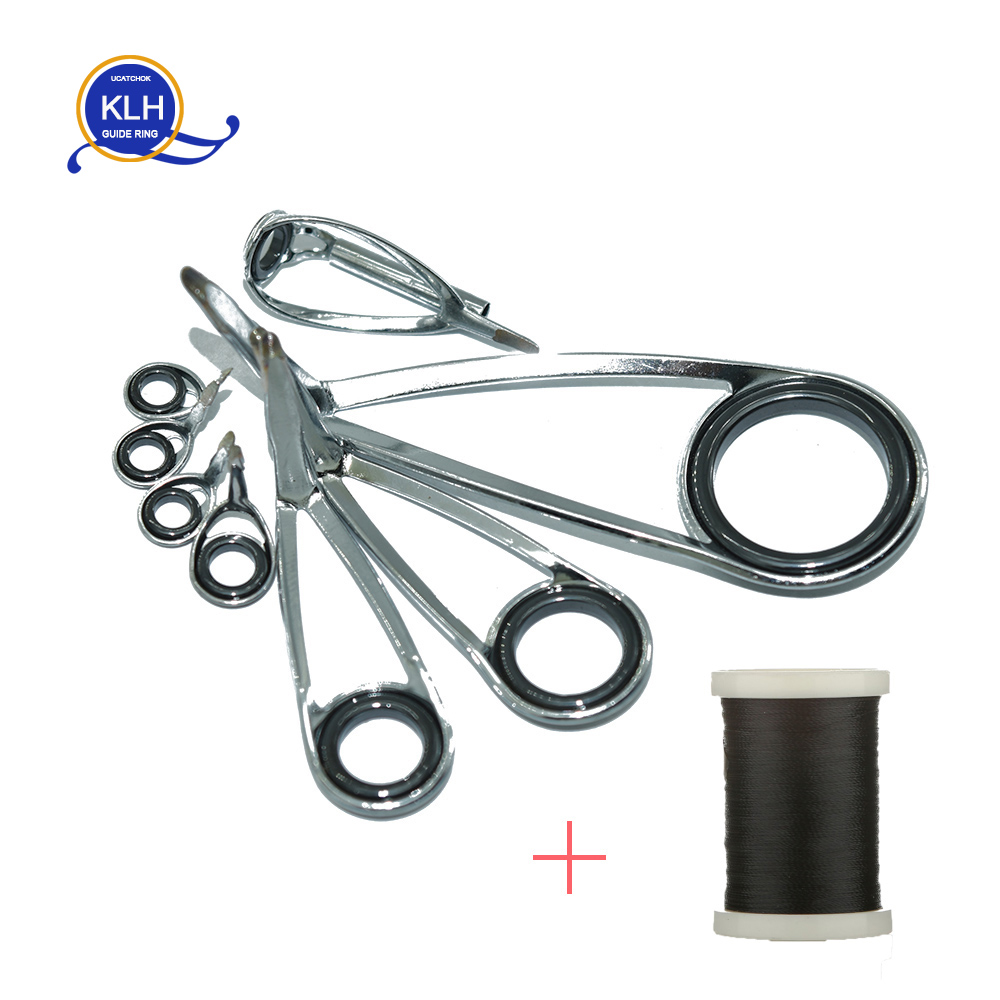 8pcs/Kit KLH Bracket Stainless - Fishing Rod Spinning recensione e prezzo