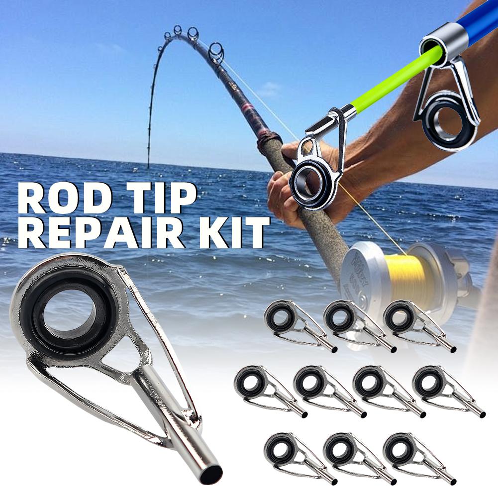 Rod Tip Repair Kit 10pcs Fishi - Fishing Rod Tip Replacement recensione e prezzo