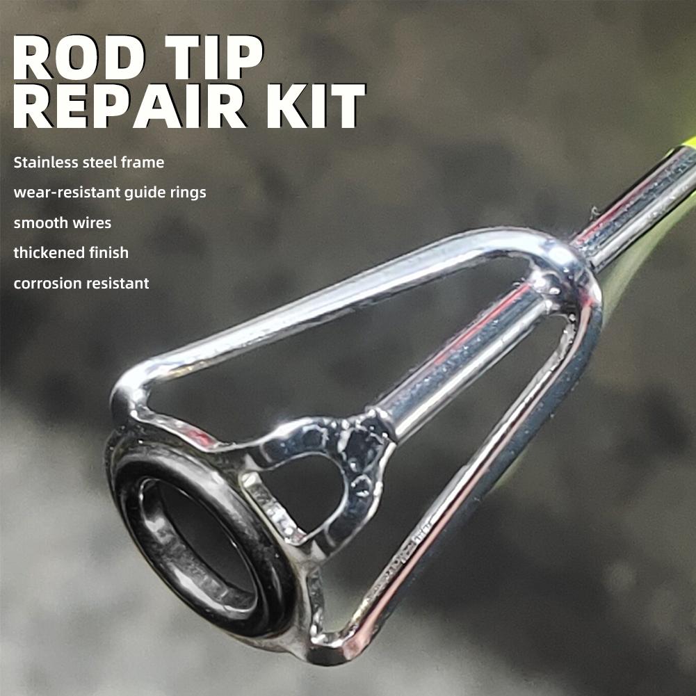 Rod Tip Repair Kit 10pcs Fishi - Fishing Rod Tip Replacement recensione e prezzo