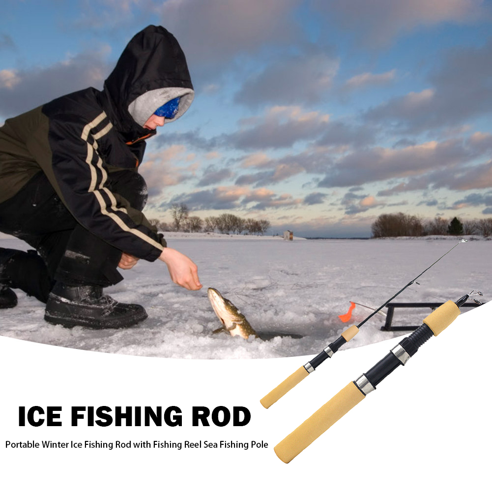 Ice Fishing Rod Portable Spinn - Fishing Rod Ice recensione e prezzo