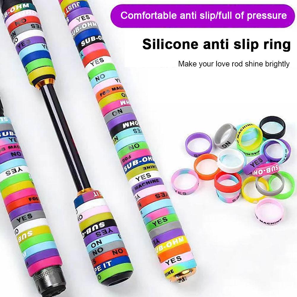 20/50Pcs Silicone Anti-skid Ro - Fishing Rod Case recensione e prezzo