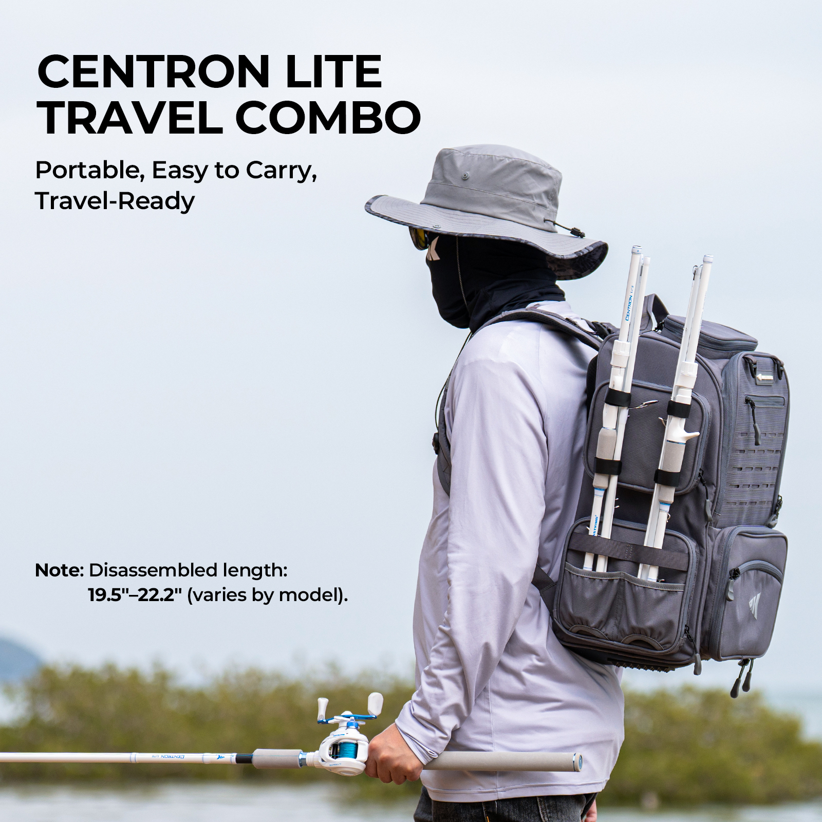 KastKing Centron Lite Travel C - Fishing Rod Combo recensione e prezzo