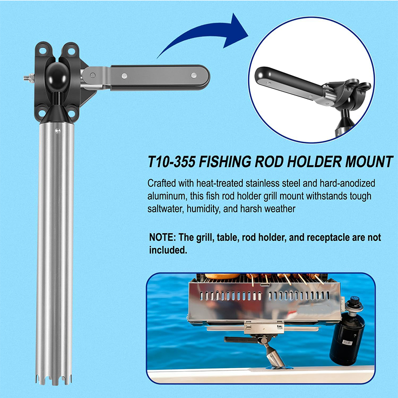 All-Angle Adjustable Fish Rod  - Fishing Rod Holder recensione e prezzo