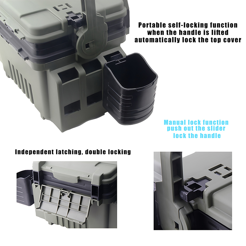 JSFUN Fishing Box Barrel Holde - Fishing Rod Travel recensione e prezzo