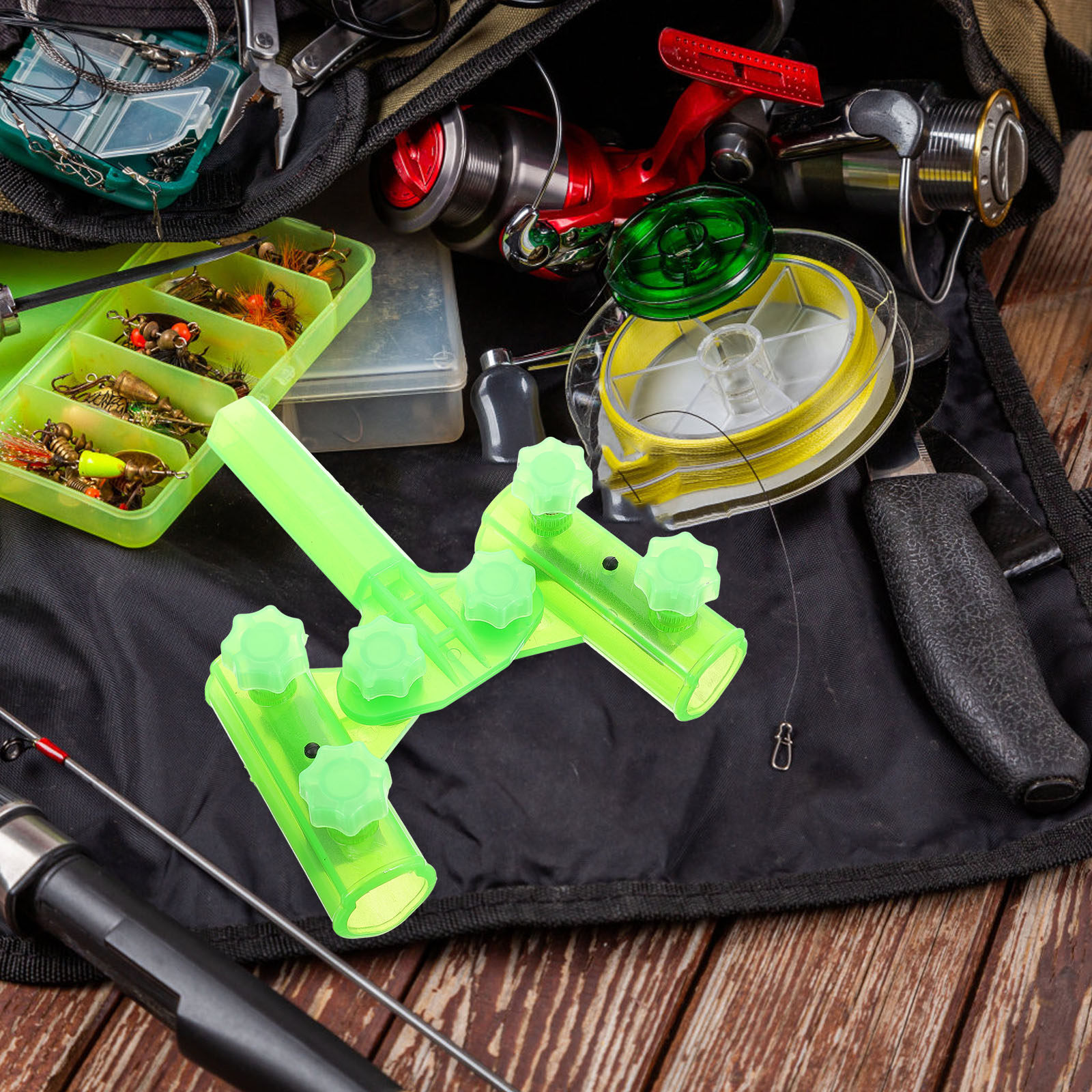 Fishing Rod Holder with Glow i - Fishing Rod Boat recensione e prezzo