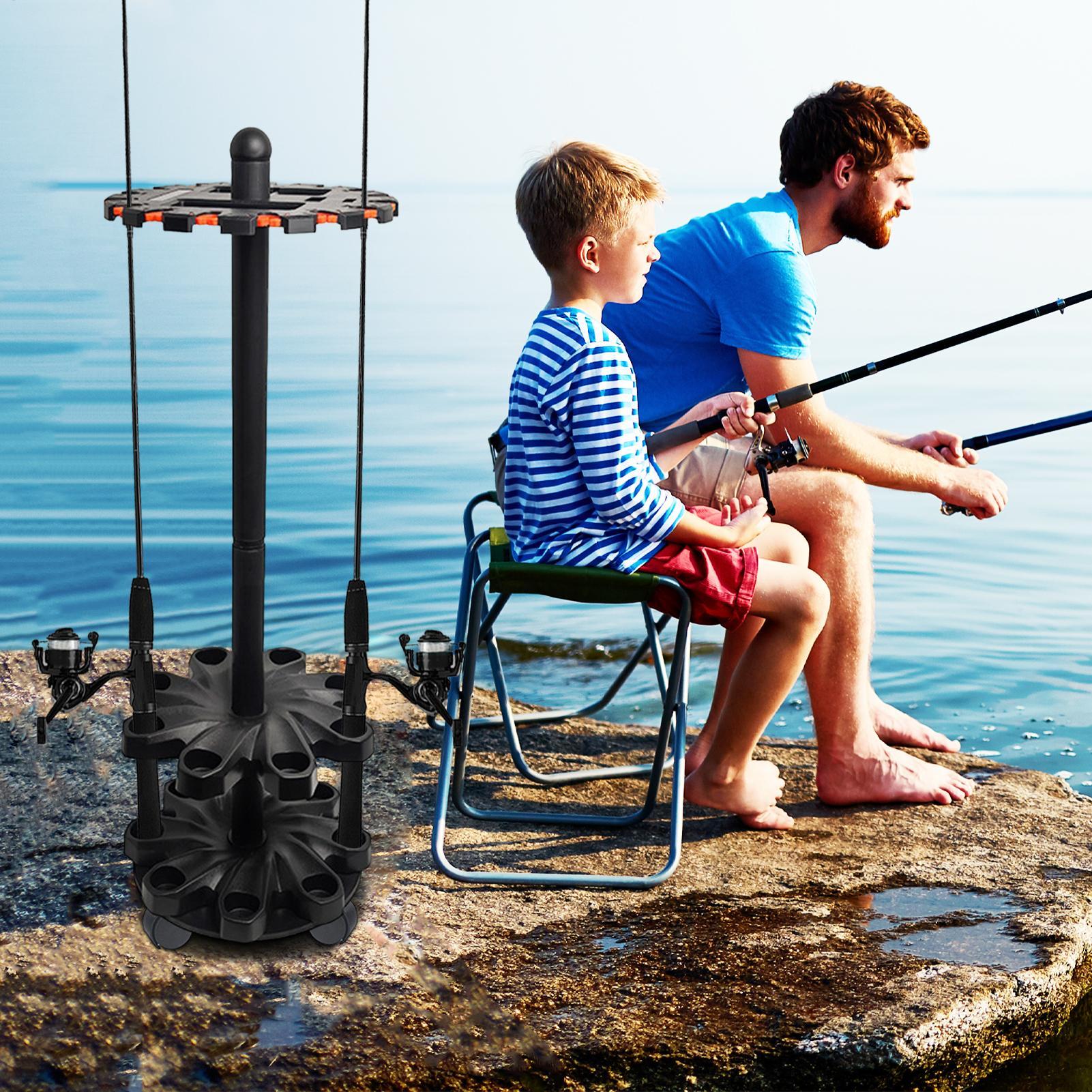 Fishing Rod Racks Angling Pole - Fishing Rod Travel recensione e prezzo