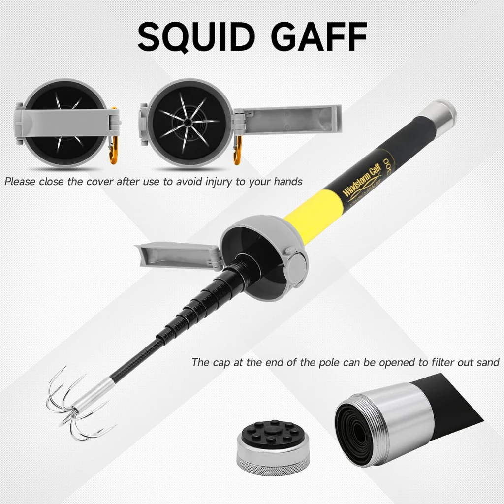 SANLIKE Fishing-Squid Gaff 3M/ - Fishing Rod Carbon Fiber recensione e prezzo