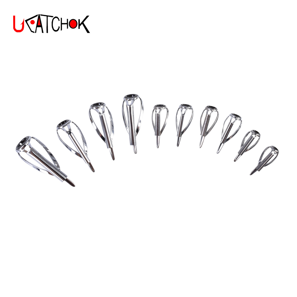 10pcs/pack top guide enhanced  - Fishing Rod Guide Replacement recensione e prezzo