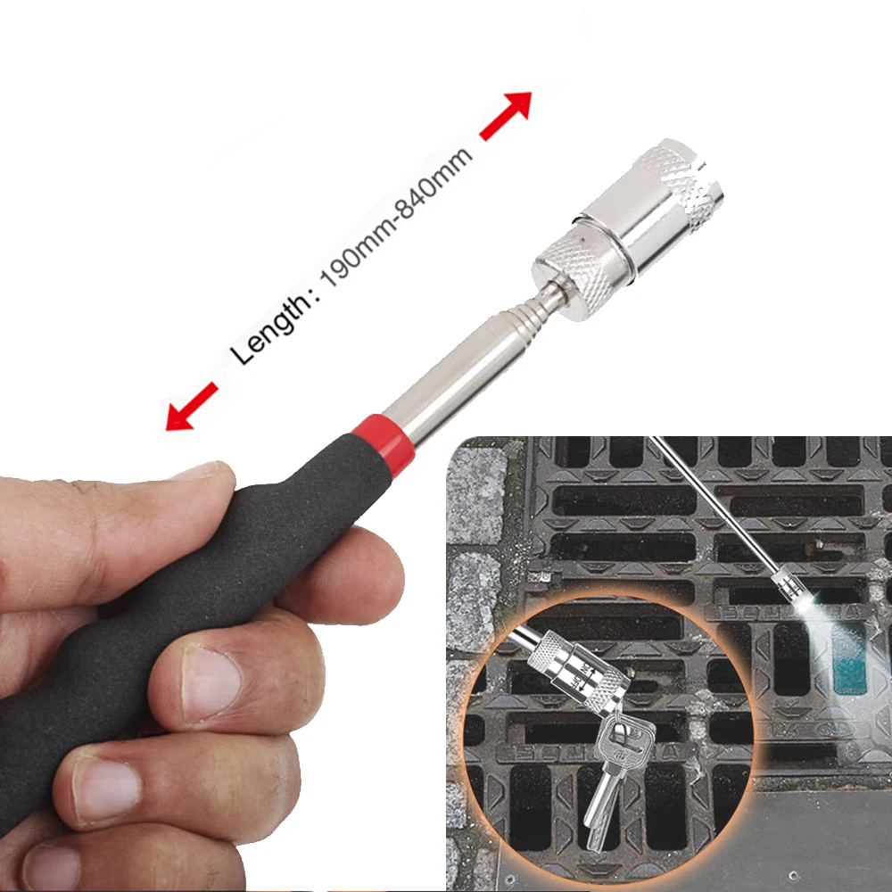1-5pcs Telescopic Magnetic Pen - Fishing Rod Telescopic recensione e prezzo