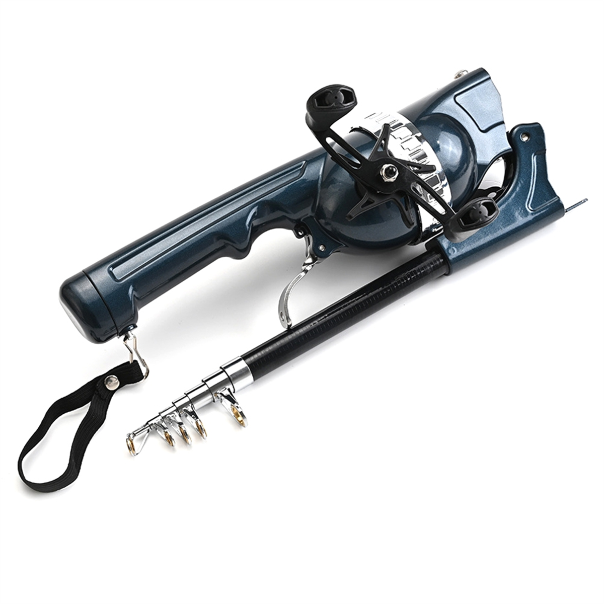 X59A_Portable Folding Fishing  - Fishing Rod Travel recensione e prezzo