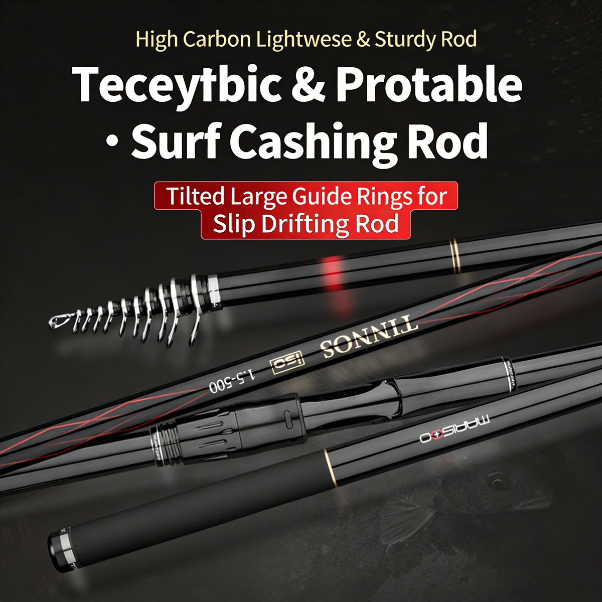 MARISOO TINNOS 30T Carbon Fibe - Fishing Rod Surf recensione e prezzo
