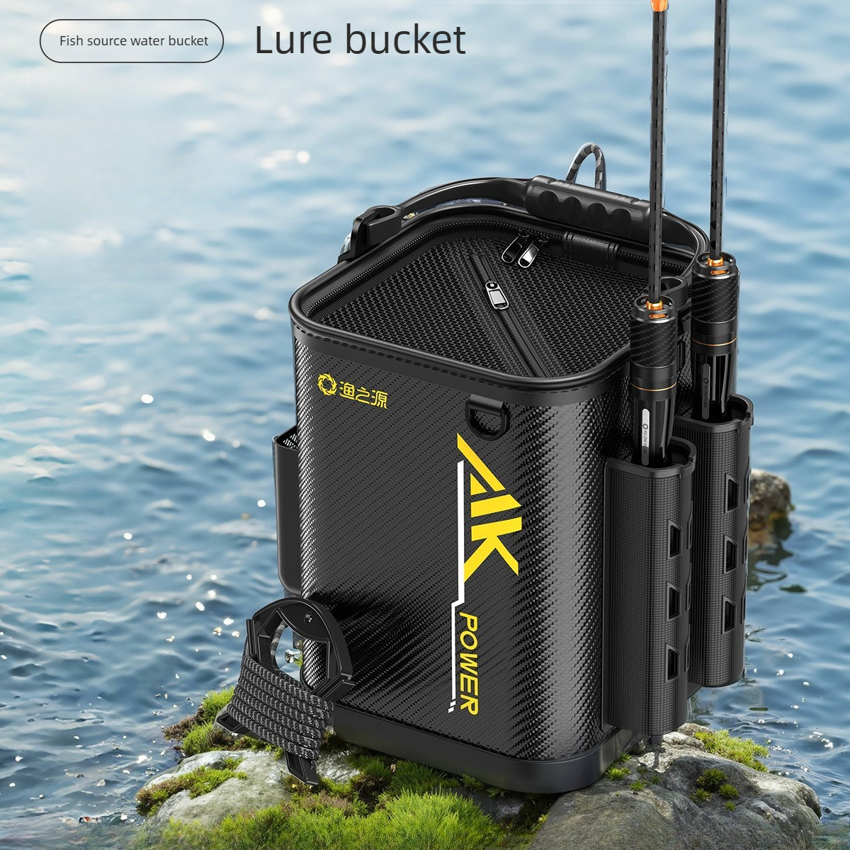 Multi-Functional Live Fish Buc - Fishing Rod Travel recensione e prezzo