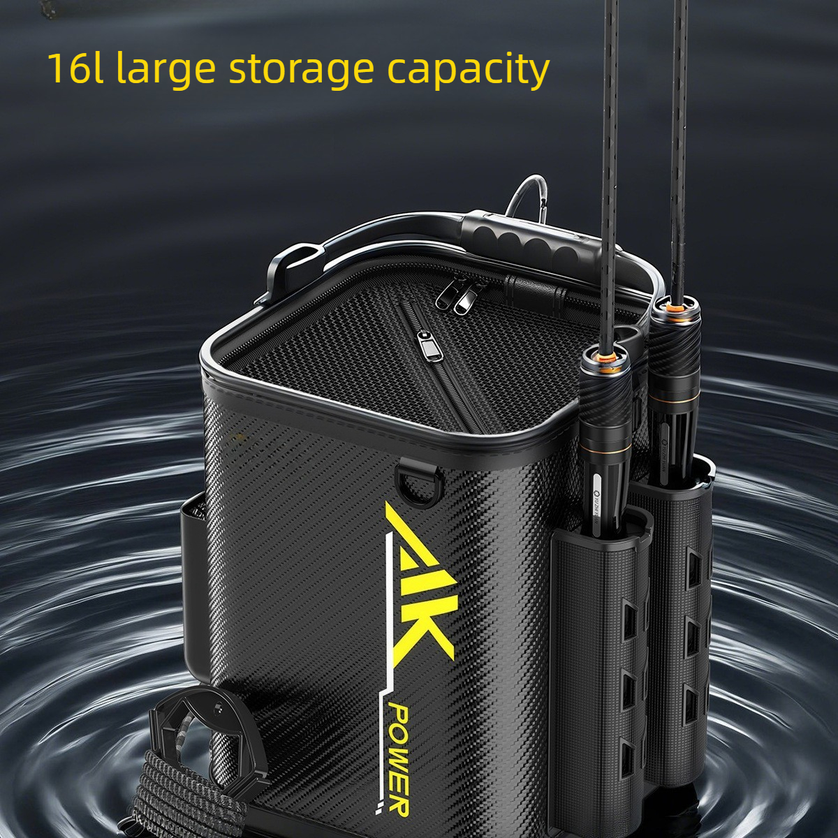 Multi-Functional Live Fish Buc - Fishing Rod Travel recensione e prezzo