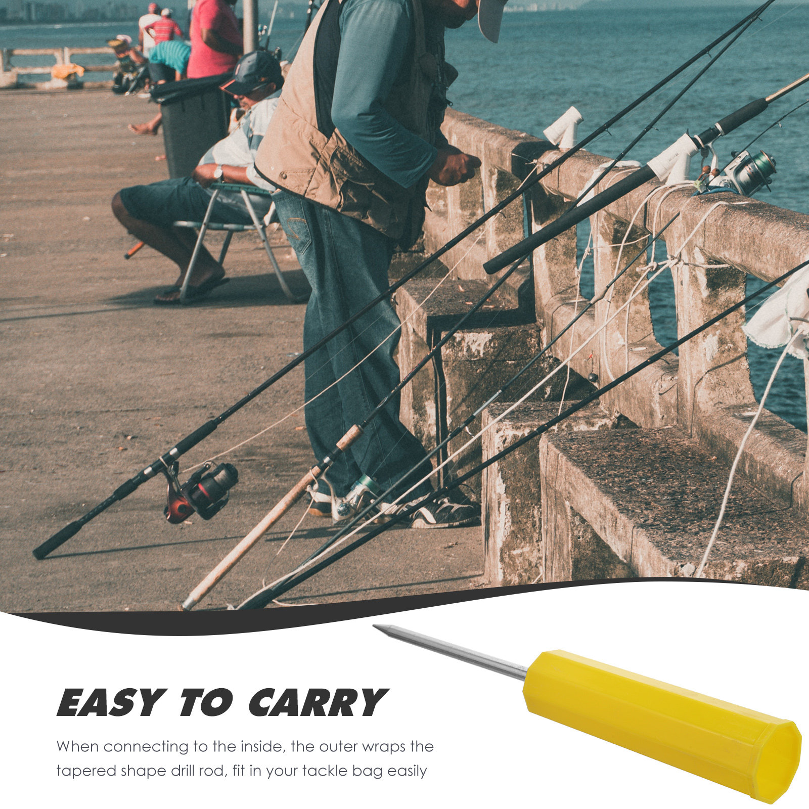 2Pcs Fishing Rod Socket St Ban - Fishing Rod Casting recensione e prezzo