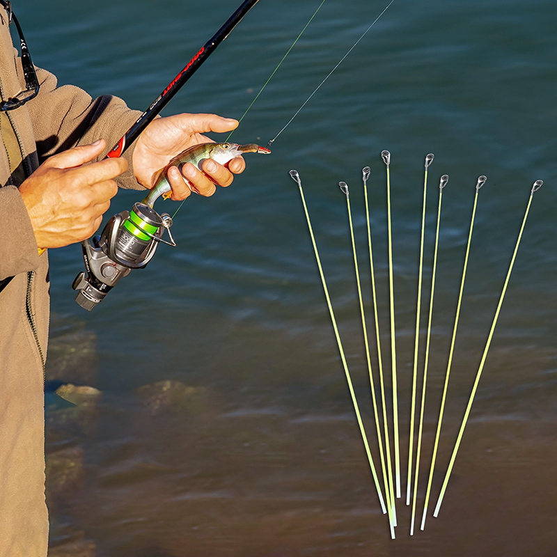 5Pcs 42CM Boat/Raft Rod Tip Sp - Fishing Rod Tip Replacement recensione e prezzo