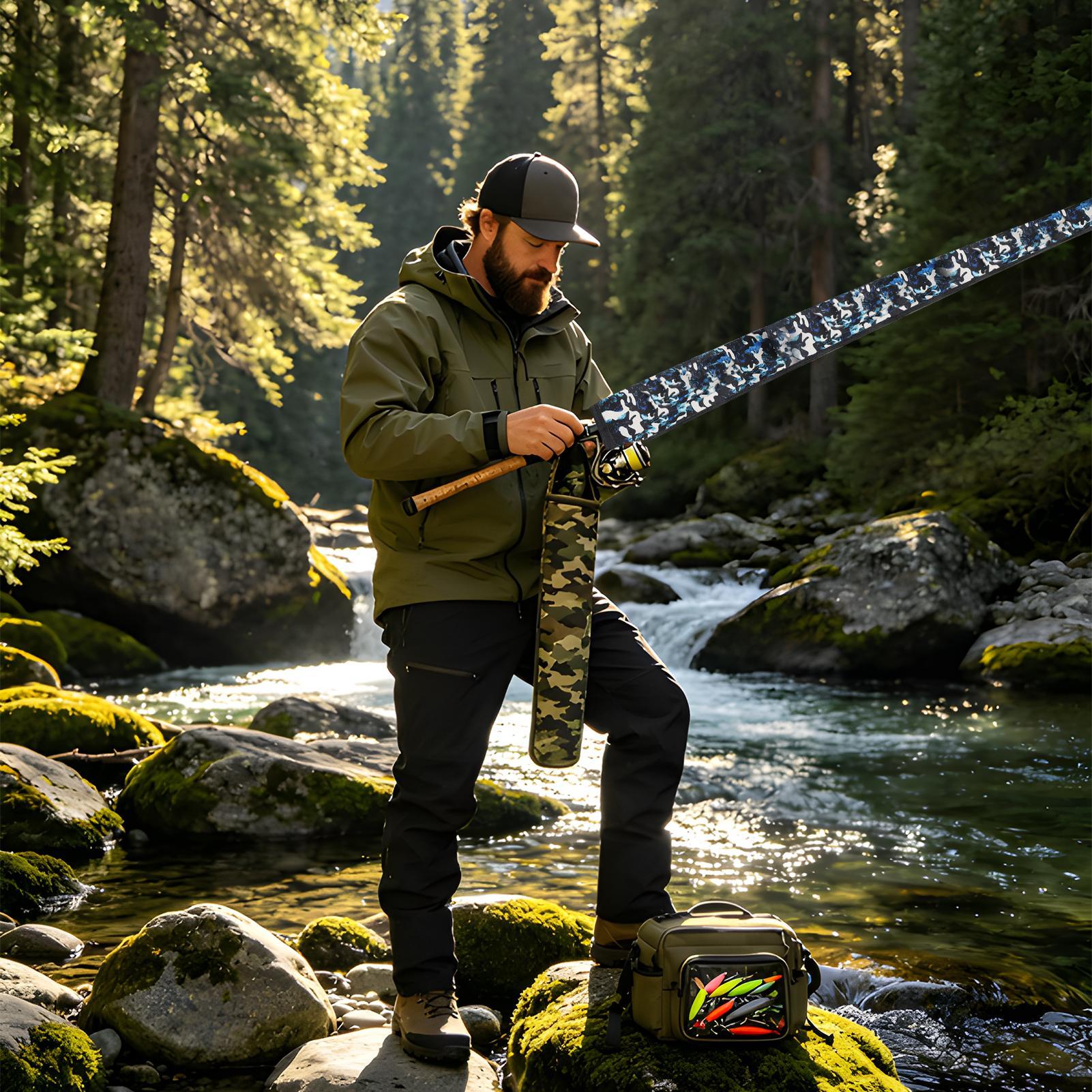 Fishing Rod Sleeve Adjustable  - Fishing Rod Casting recensione e prezzo