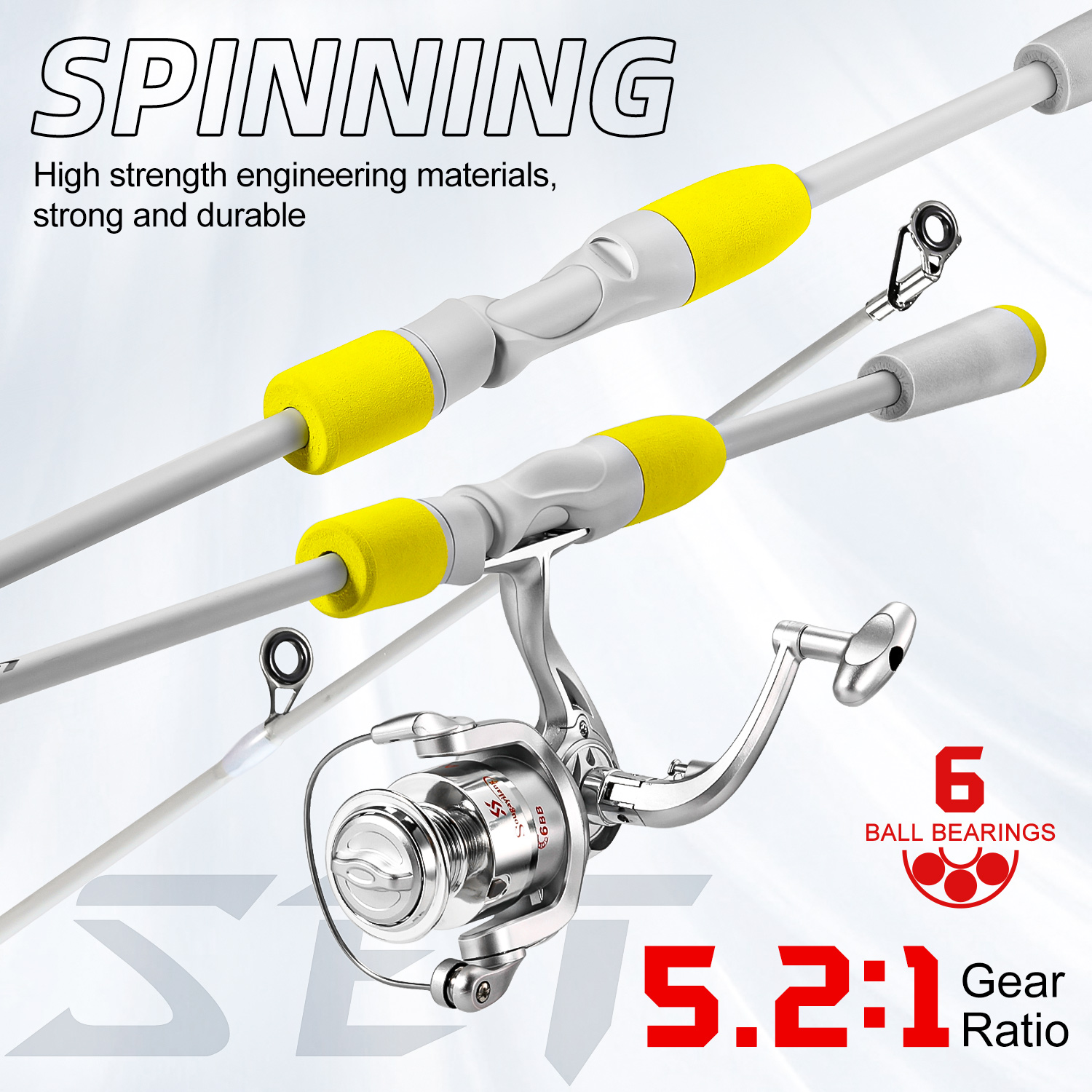 Sougayilang 2section Spinning  - Fishing Rod Carbon Fiber recensione e prezzo