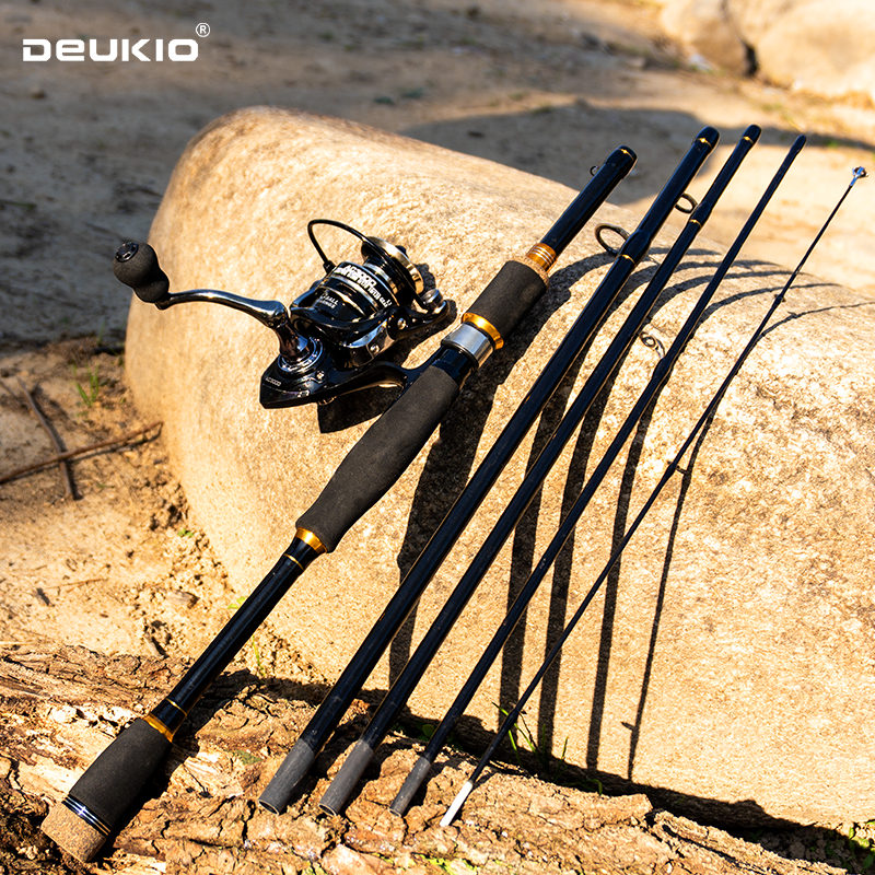 DEUKIO Fishing Rod Reel Combo  - Fishing Rod Carbon Fiber recensione e prezzo
