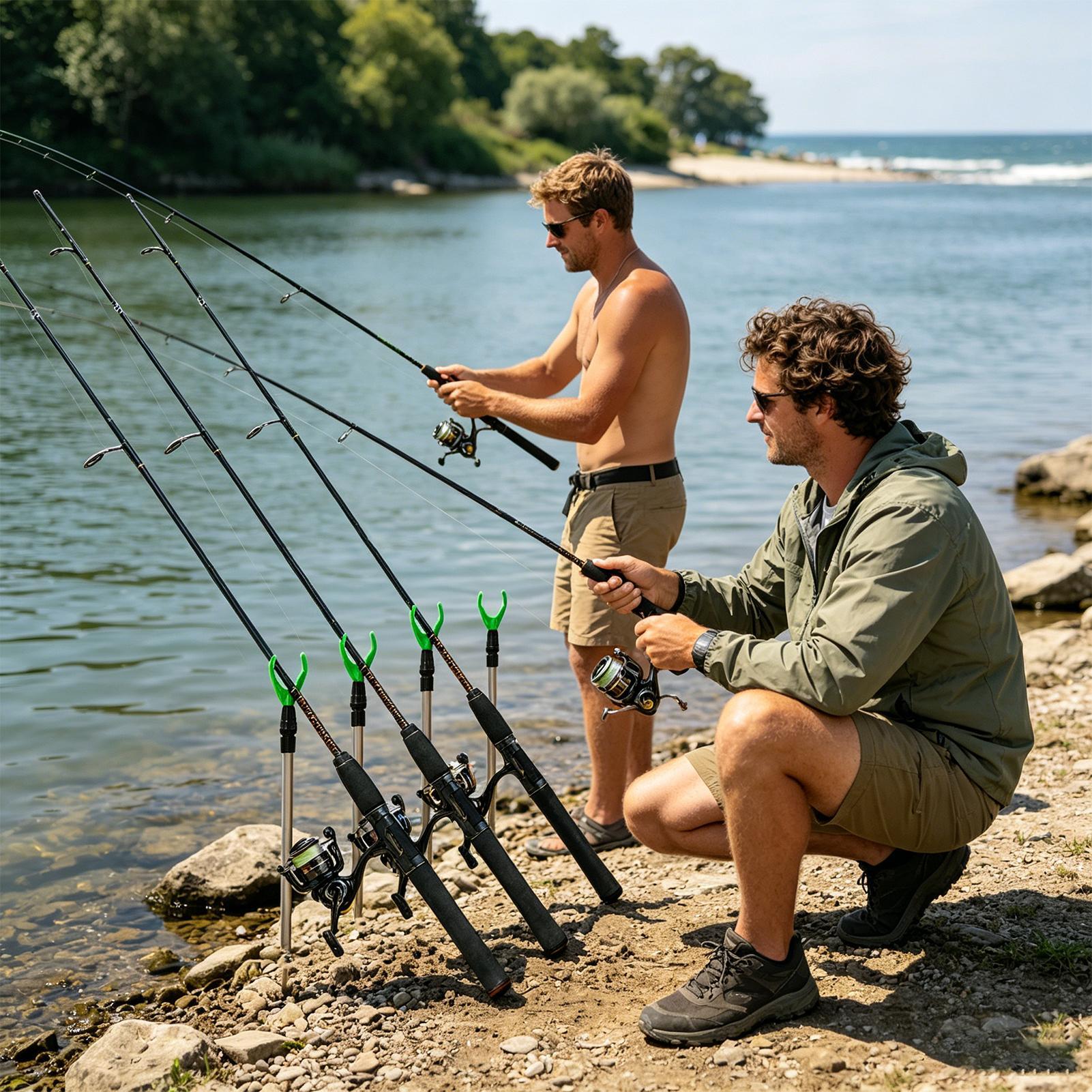 Fishing Rod Ground Holder 4 Pi - Fishing Rod Telescopic recensione e prezzo
