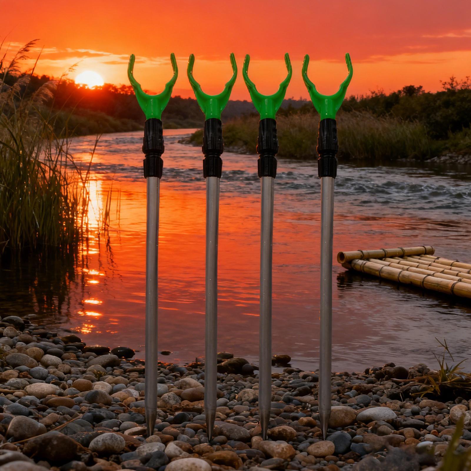Fishing Rod Ground Holder 4 Pi - Fishing Rod Telescopic recensione e prezzo
